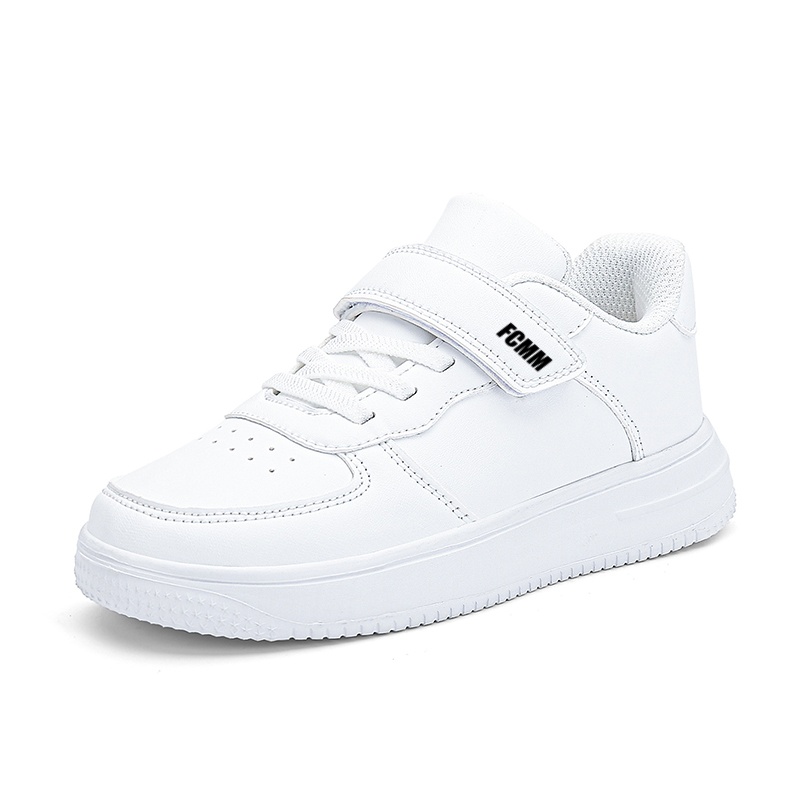FCMM Детские кроссовки с низким верхом, устойчивые к скольжению и износу, белые
FCMM Детские кроссовки с низким верхом, устойчивые к скольжению и износу, белые