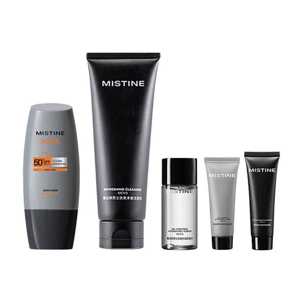 Очищающий, освежающий и контролирующий жирность набор средств для ухода за кожей для мужчин увлажняющий, питательный, освежающий, с защитой от солнца Mistine
Очищающий, освежающий и контролирующий жирность набор средств для ухода за кожей для мужчин увлажняющий, питательный, освежающий, с защитой от солнца Mistine