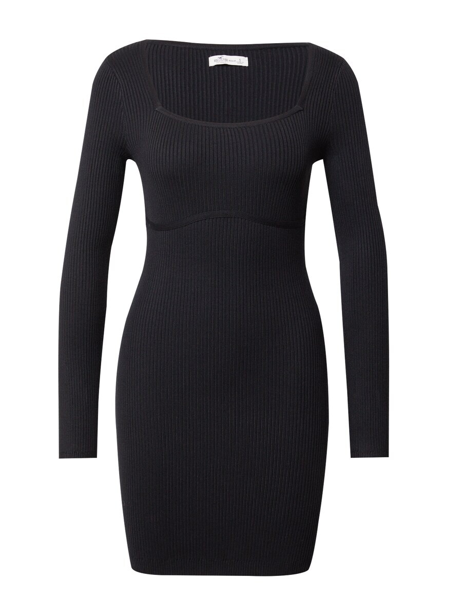 Вязаное платье Hollister, черный
Вязаное платье Hollister, черный