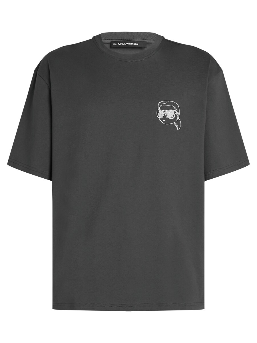 Классическая футболка Karl Lagerfeld Shirt IKON T-SHIRT, антрацит
Классическая футболка Karl Lagerfeld Shirt IKON T-SHIRT, антрацит