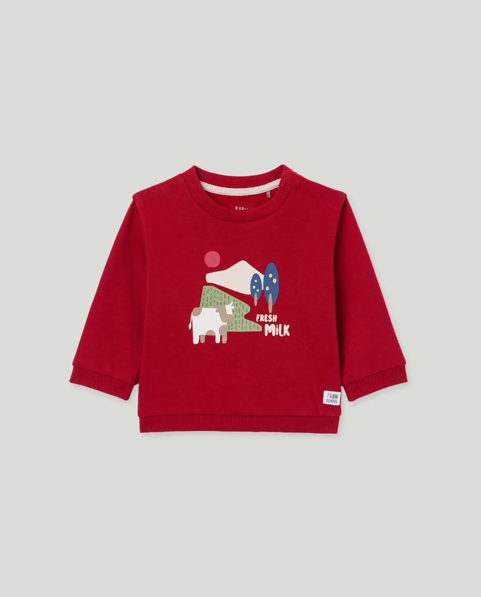 Толстовка на молнии без капюшона с детским фантазийным принтом для мальчика Baby El Corte Inglés, красный
Толстовка на молнии без капюшона с детским фантазийным принтом для мальчика Baby El Corte Inglés, красный