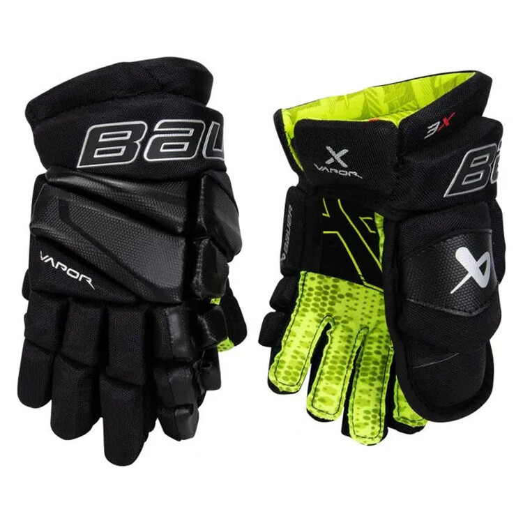 BAUER Новая модель 2022, 3X хоккейные перчатки, промежуточные соревновательные для юниоров и взрослых, защитная экипировка, черные, 25 см
BAUER Новая модель 2022, 3X хоккейные перчатки, промежуточные соревновательные для юниоров и взрослых, защитная экипировка, черные, 25 см