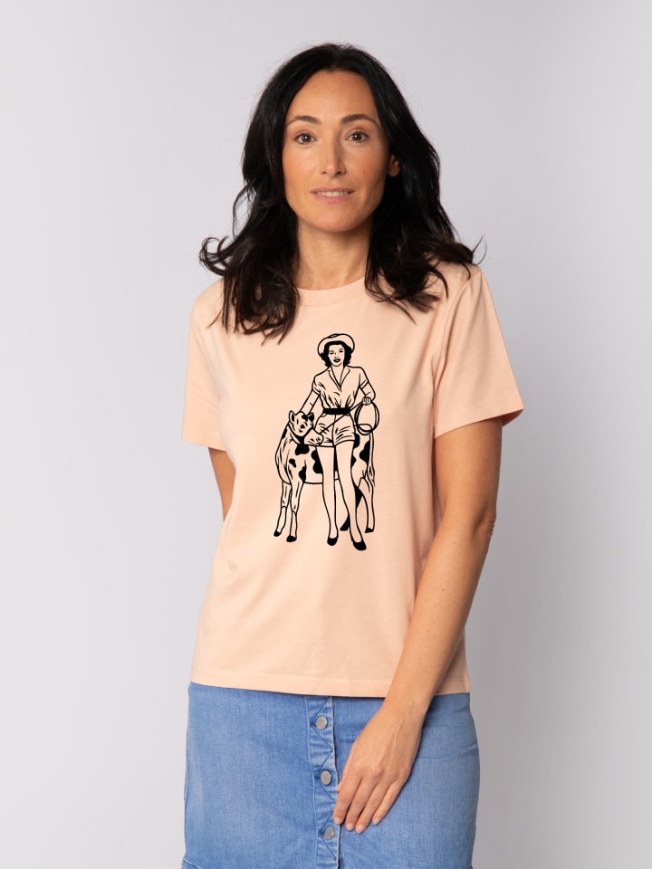 Футболка wat Apparel T-Shirt Cowgirl, цвет Fraiche Peche
Футболка wat Apparel T-Shirt Cowgirl, цвет Fraiche Peche