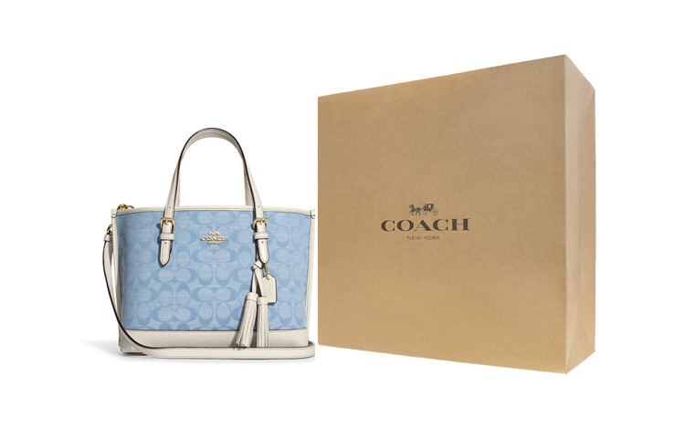COACH Сумка-шоппер из холста с кожаными вставками
COACH Сумка-шоппер из холста с кожаными вставками