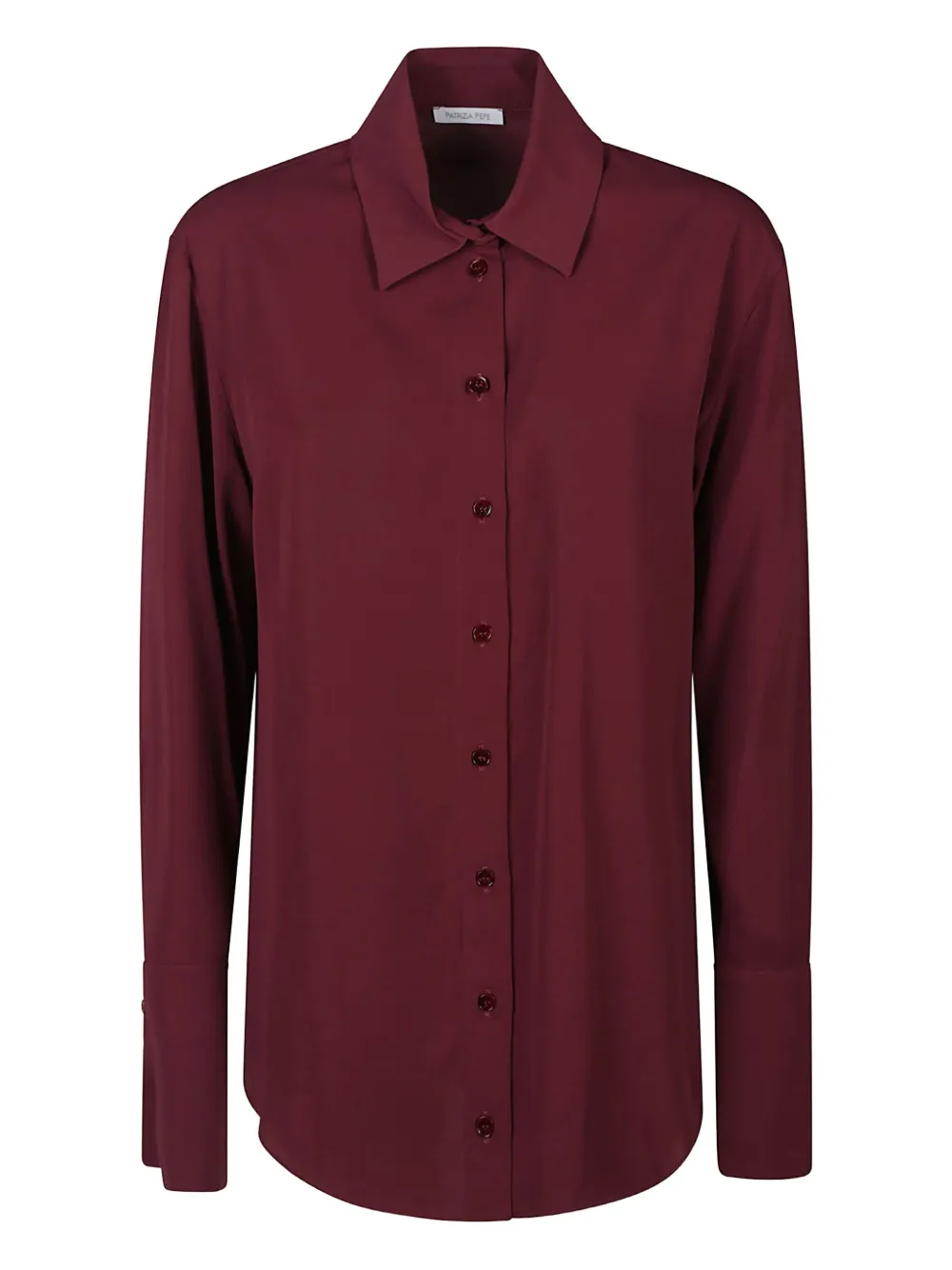 Рубашка с длинными рукавами и застежкой на пуговицах Patrizia Pepe, красный
Рубашка с длинными рукавами и застежкой на пуговицах Patrizia Pepe, красный
