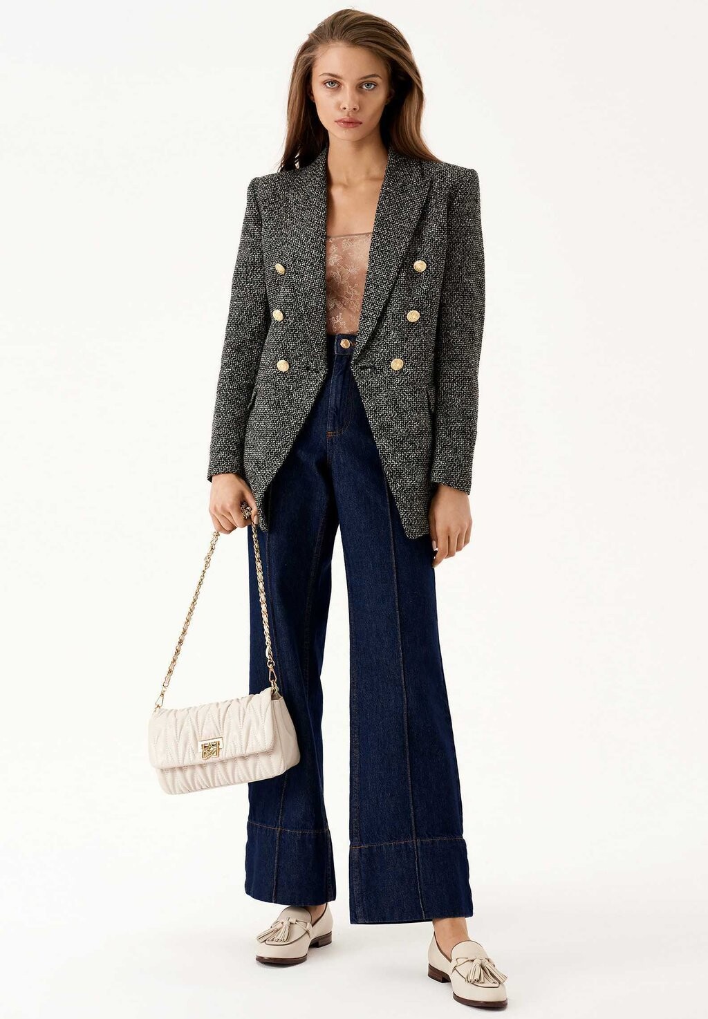 Сумка через плечо Kazar, бежевый 
Сумка через плечо Kazar, бежевый