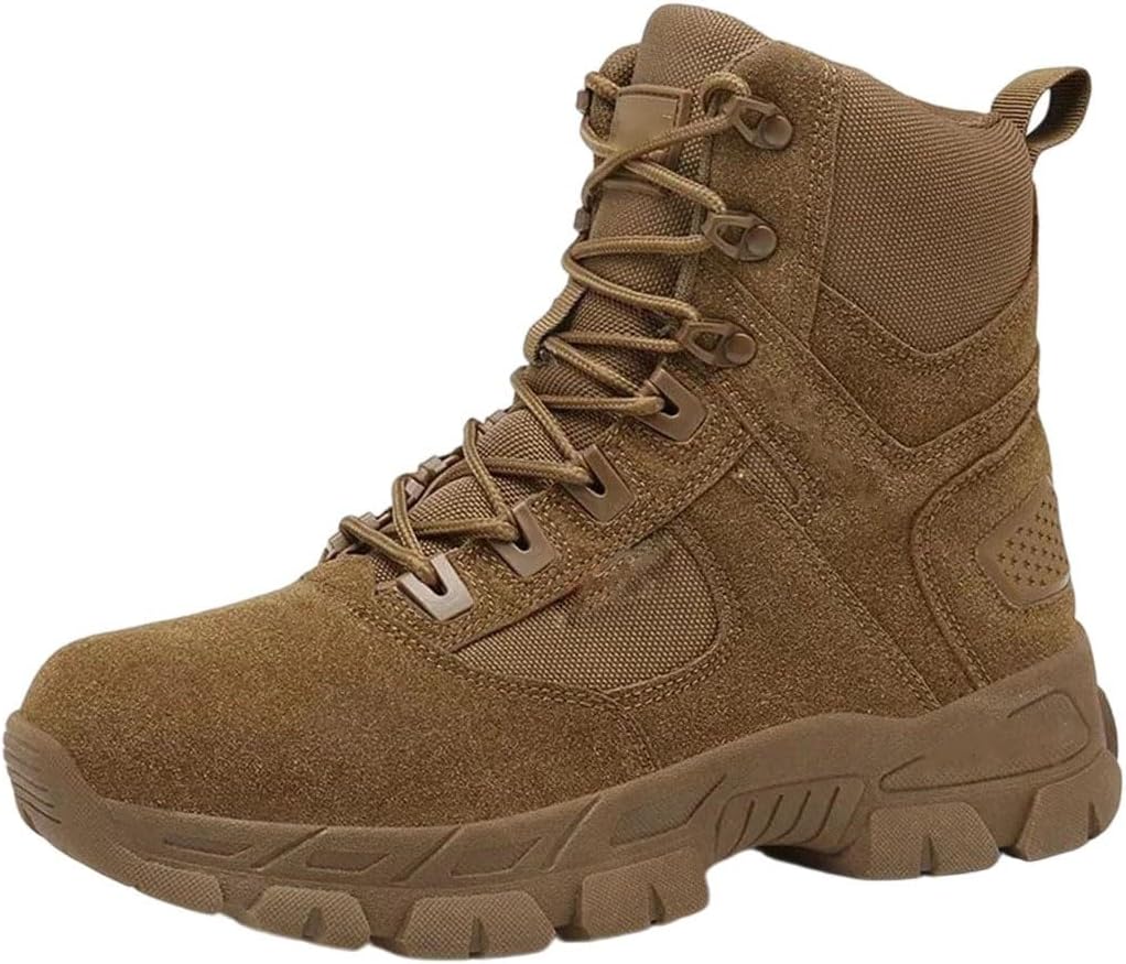 Мужские водонепроницаемые ботинки для щиколотки, для пустыни, охоты, походов, на шнуровке, для мотоцикла и альпинизма Generic, коричневый
Мужские водонепроницаемые ботинки для щиколотки, для пустыни, охоты, походов, на шнуровке, для мотоцикла и альпинизма Generic, коричневый