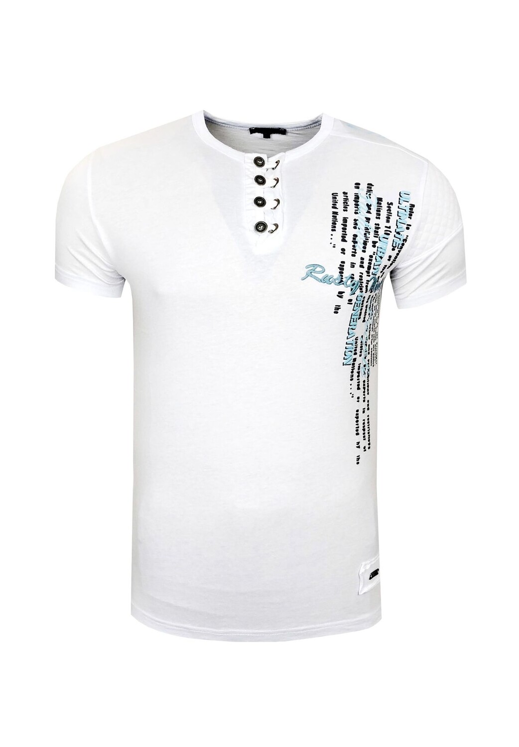 Футболка с шикарной планкой на пуговицах RUSTY NEAL
Футболка с шикарной планкой на пуговицах RUSTY NEAL