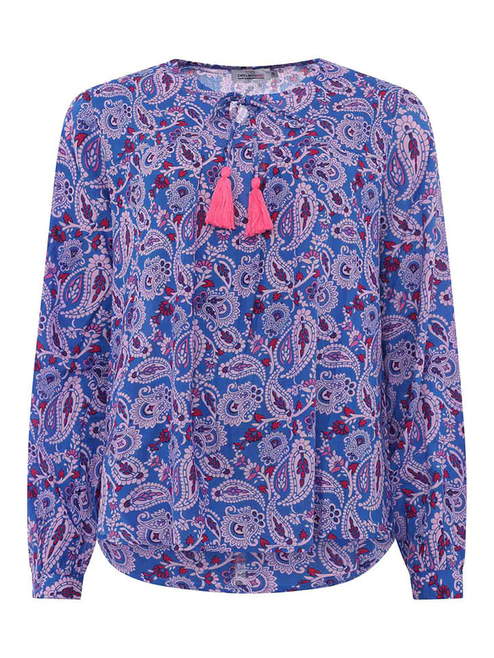 Zwillingsherz Синяя блузка "Paisley Dream"
Zwillingsherz Синяя блузка "Paisley Dream"