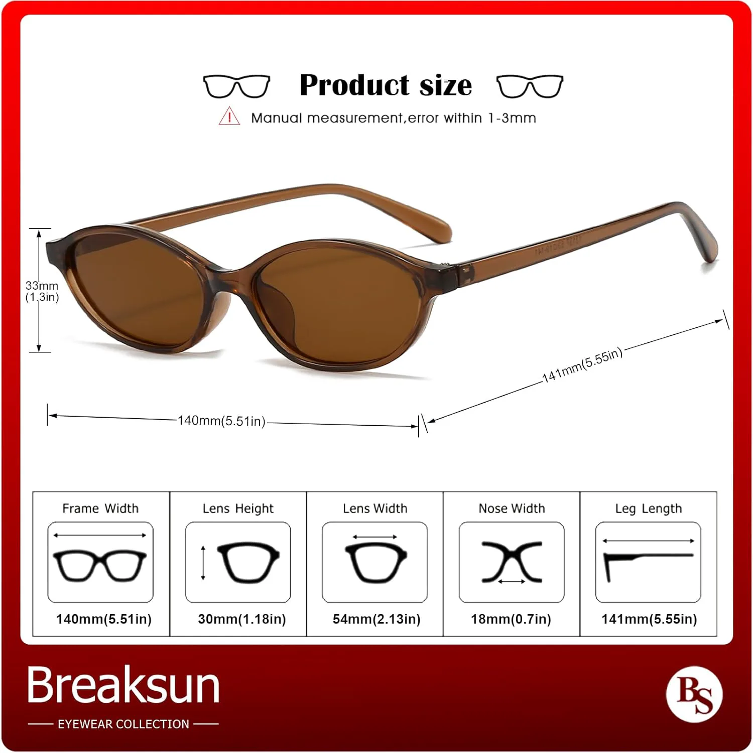 Ретро-солнцезащитные очки овальной формы для женщин. Модные овальные узкие солнцезащитные очки «кошачий глаз» в стиле 90-х. Винтажные очки Breaksun, A1 Brown/Brown
Ретро-солнцезащитные очки овальной формы для женщин. Модные овальные узкие солнцезащитные очки «кошачий глаз» в стиле 90-х. Винтажные очки Breaksun, A1 Brown/Brown