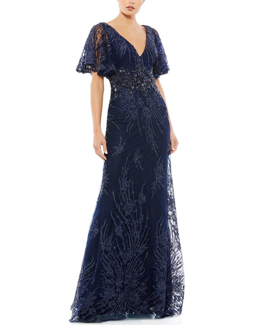 Платье Mac Duggal с декоративными вставками и рукавами-бабочками силуэта А-силуэт, черный
Платье Mac Duggal с декоративными вставками и рукавами-бабочками силуэта А-силуэт, черный