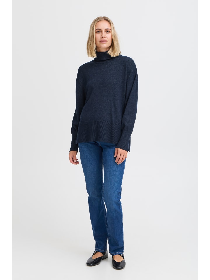 Pulz Вязаный свитер свободного кроя PZSTEFFI в цвете Dark Sapphire Melange
Pulz Вязаный свитер свободного кроя PZSTEFFI в цвете Dark Sapphire Melange