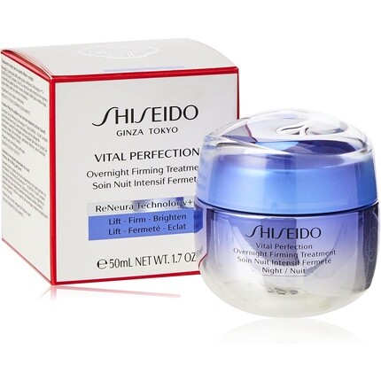 Vital Perfection Ночной укрепляющий ночной крем 50 мл, Shiseido
Vital Perfection Ночной укрепляющий ночной крем 50 мл, Shiseido