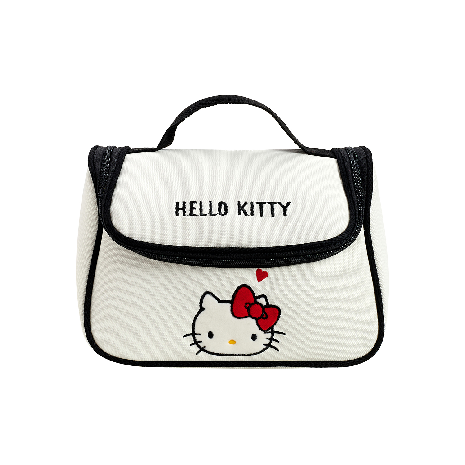 Sanrio Сумка для макияжа Hello Kitty из холста портативный органайзер для путешествий женская white
Sanrio Сумка для макияжа Hello Kitty из холста портативный органайзер для путешествий женская white