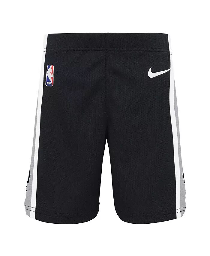 Дошкольные черные шорты San Antonio Spurs Icon Replica Nike
Дошкольные черные шорты San Antonio Spurs Icon Replica Nike