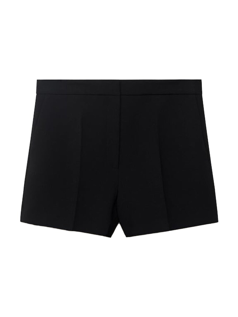 Обычные плиссированные брюки MANGO, черный
Обычные плиссированные брюки MANGO, черный