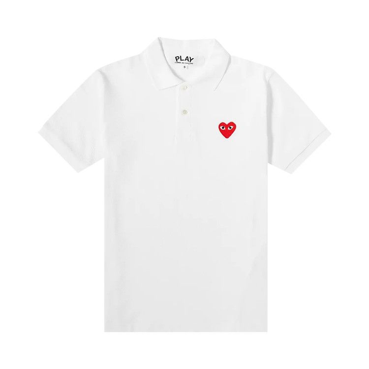 Поло Comme des Garçons PLAY Polo, White, Белый, Поло Comme des Garçons PLAY Polo, White
Поло Comme des Garçons PLAY Polo, White, Белый, Поло Comme des Garçons PLAY Polo, White