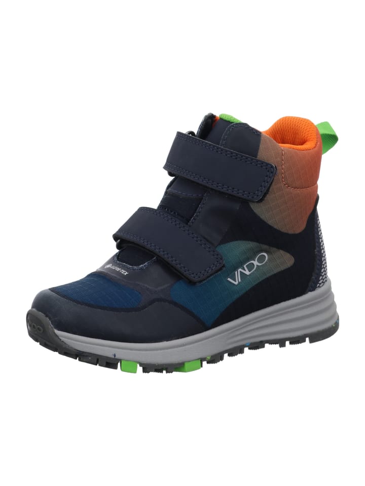 Сапоги VADO Jungen Stiefel SMILEY HIGH VELCRO GTX, черный
Сапоги VADO Jungen Stiefel SMILEY HIGH VELCRO GTX, черный