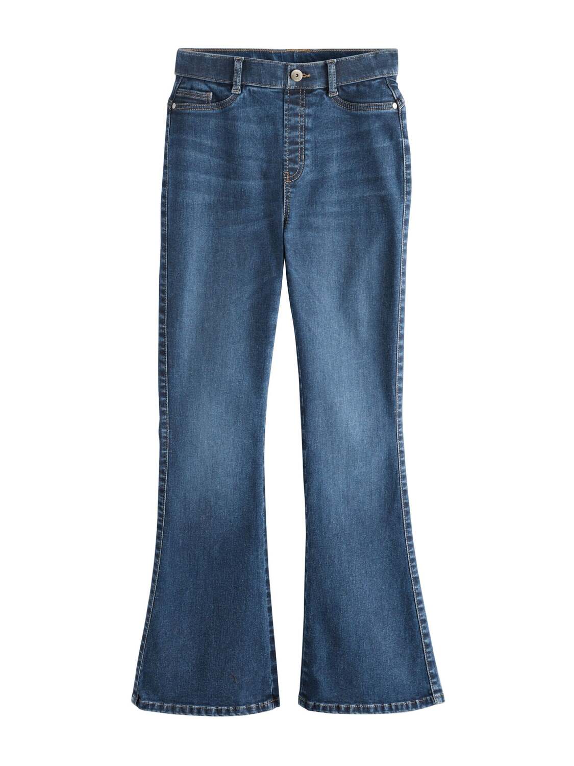 Next Джинсы-клеш в синем дениме
Next Джинсы-клеш в синем дениме