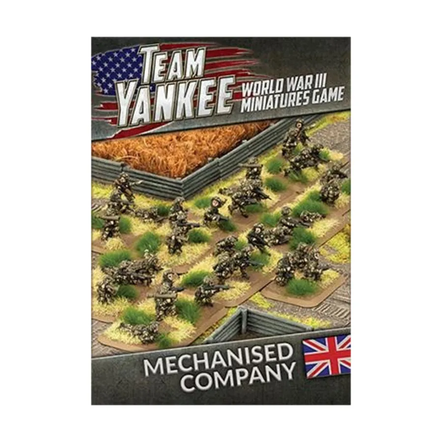 Механизированная рота, Team Yankee - World War III - British Army (1:100)
Механизированная рота, Team Yankee - World War III - British Army (1:100)