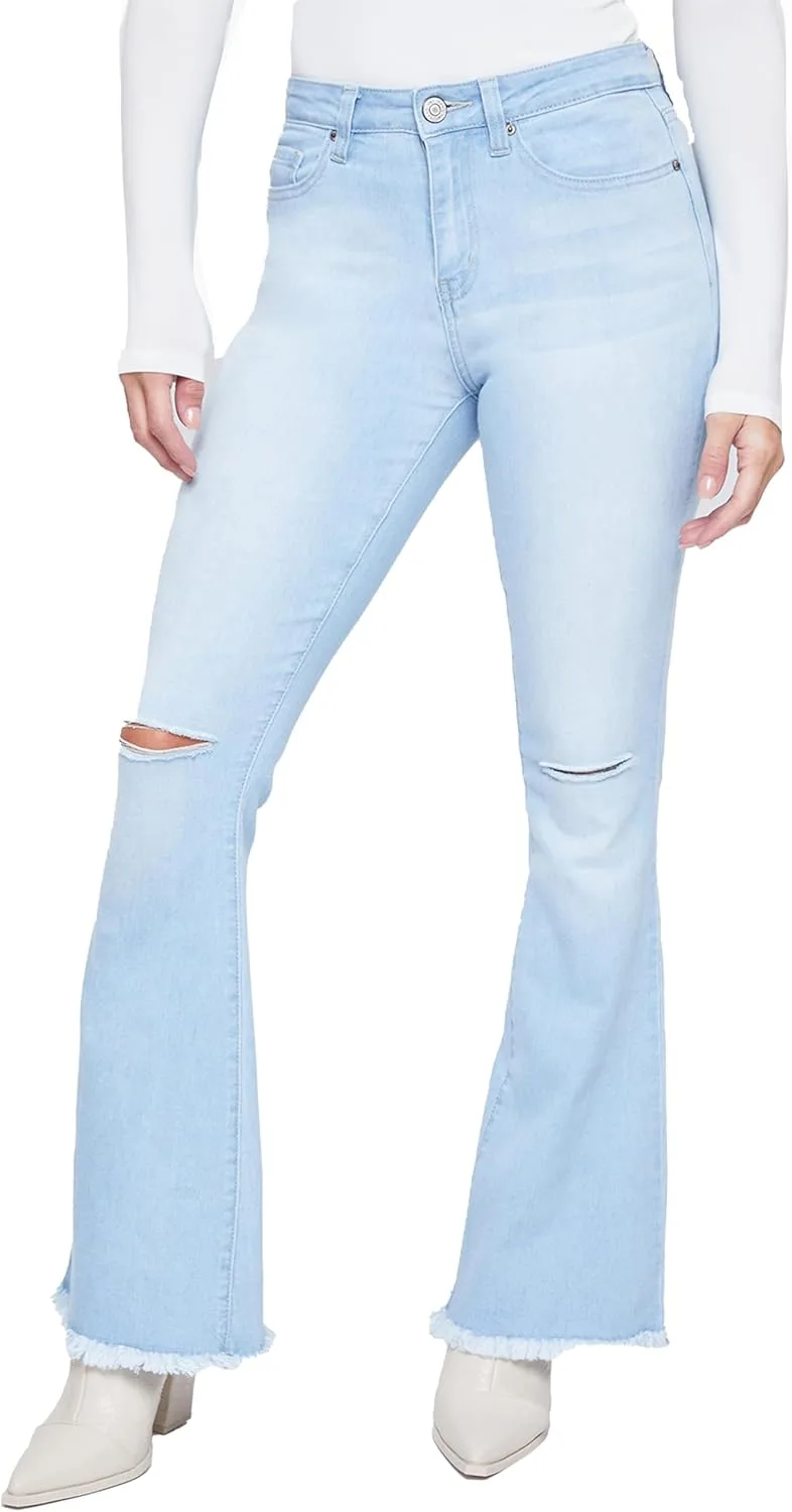 YMI Women's джинсы с высокой посадкой и расклешенным низом
YMI Women's джинсы с высокой посадкой и расклешенным низом