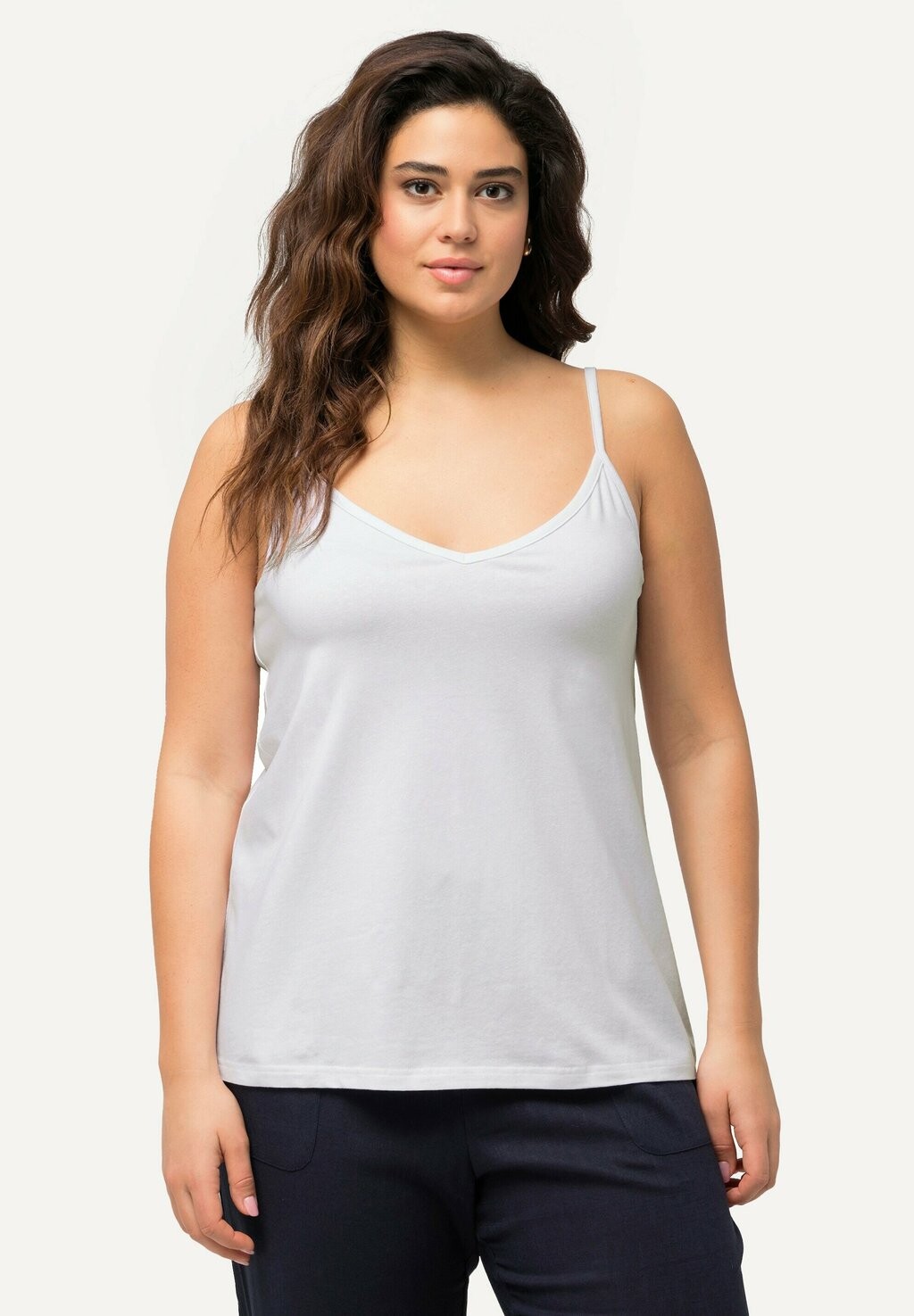 Топ SPAGHETTI STRAP Ulla Popken, белый
Топ SPAGHETTI STRAP Ulla Popken, белый