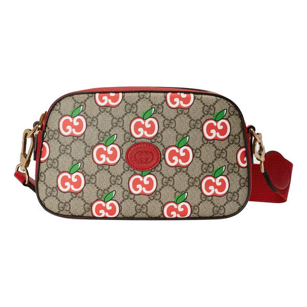 Сумка apple pattern leather canvas shoulder messenger bag 'ebony red' Gucci, красный
Сумка apple pattern leather canvas shoulder messenger bag 'ebony red' Gucci, красный