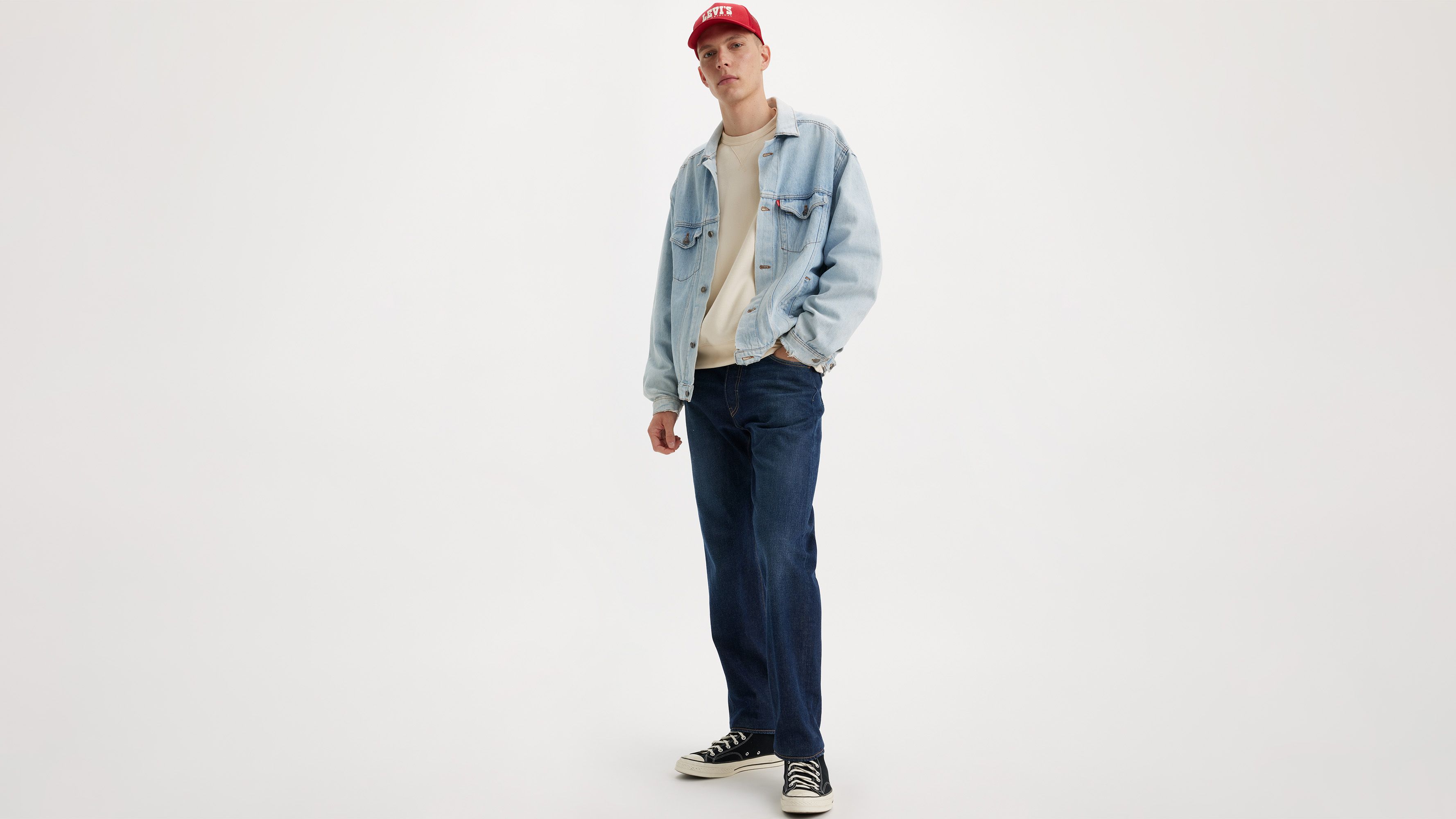 Мужские джинсы 501 Slim Taper Fit Levi's, Runaway Train - Dark Wash - Stretch
Мужские джинсы 501 Slim Taper Fit Levi's, Runaway Train - Dark Wash - Stretch