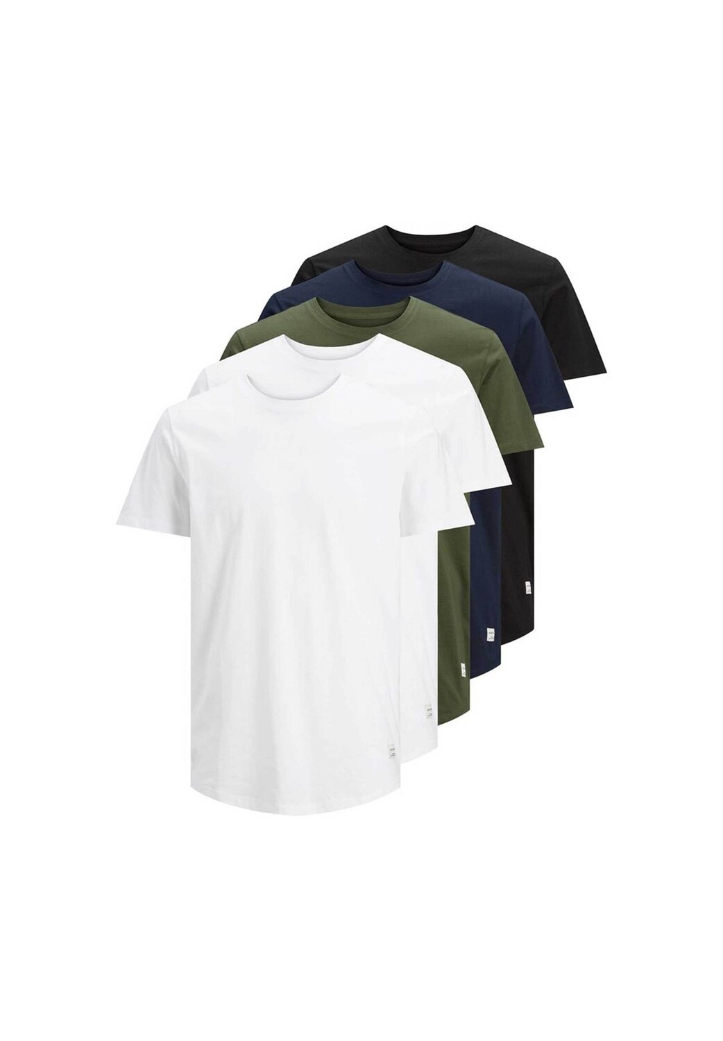 Мужская футболка, 5 шт. в упаковке - JJENOA, короткий рукав, круглый вырез, хлопок, однотонная JACK & JONES, цвет Blau Schwarz
Мужская футболка, 5 шт. в упаковке - JJENOA, короткий рукав, круглый вырез, хлопок, однотонная JACK & JONES, цвет Blau Schwarz