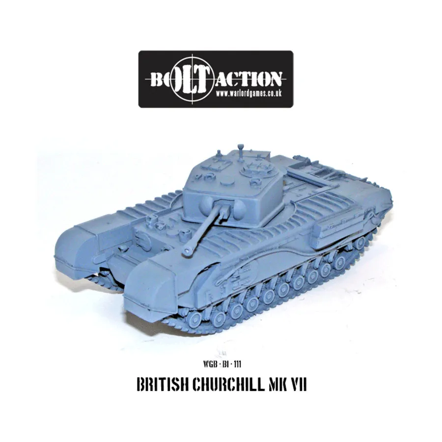 Черчилль MkVI, Bolt Action - British Army (28mm)
Черчилль MkVI, Bolt Action - British Army (28mm)