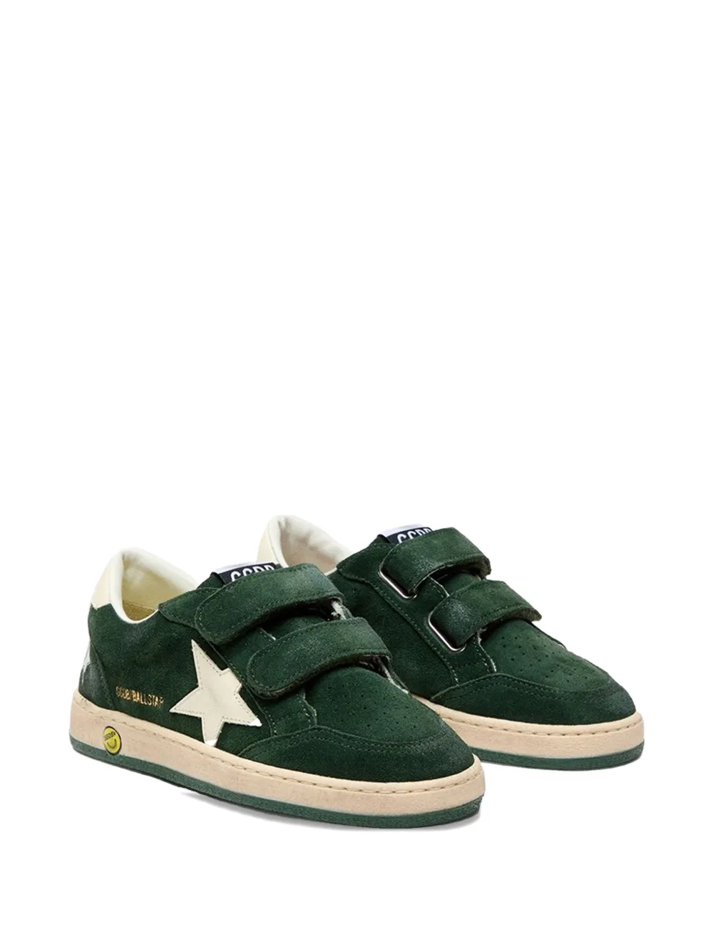 Кеды Ball Star на липучках Golden Goose Kids, зеленый
Кеды Ball Star на липучках Golden Goose Kids, зеленый