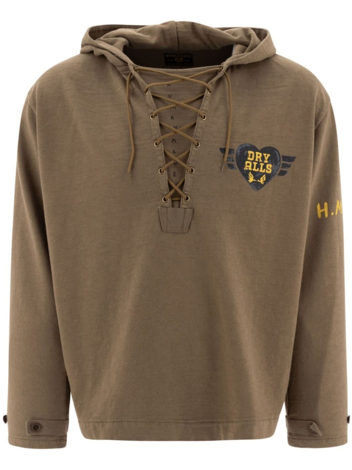 Худи со шнуровкой Human Made, коричневый
Худи со шнуровкой Human Made, коричневый