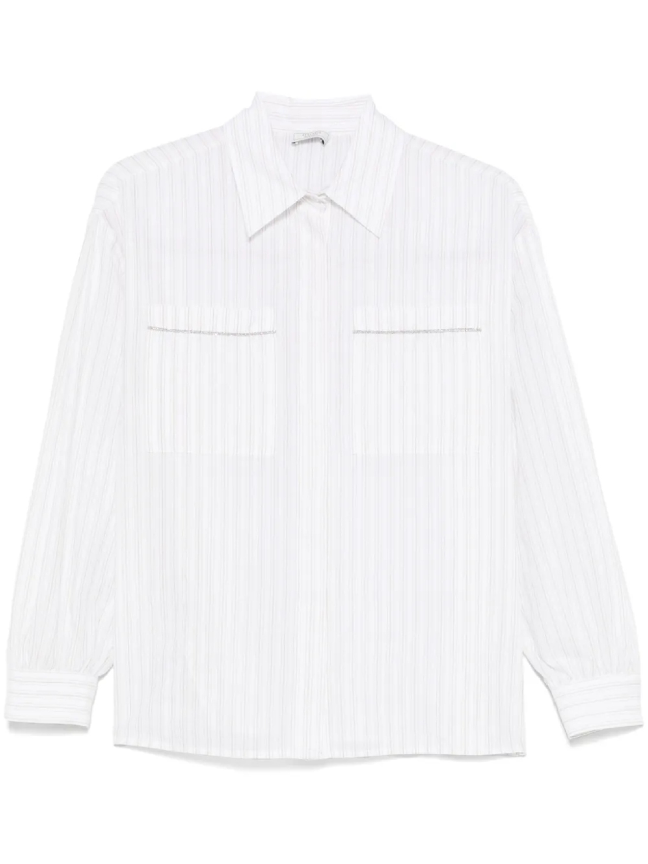 Peserico рубашка в полоску, белый
Peserico рубашка в полоску, белый