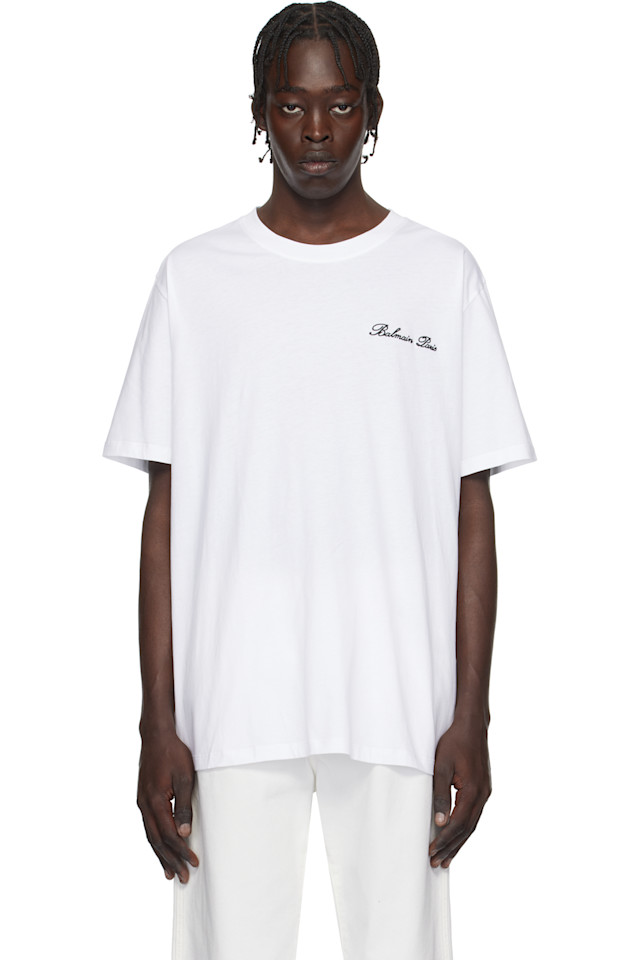 Футболка с вышитой подписью 'balmain' свободного кроя Balmain, мультиколор
Футболка с вышитой подписью 'balmain' свободного кроя Balmain, мультиколор