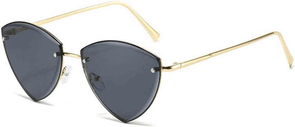 Винтажные солнцезащитные очки без оправы для женщин и мужчин, роскошные солнцезащитные очки «кошачий глаз» без оправы, женские очки с защитой от УФ-излучения UV400 LVTFCO, Gold-black
Винтажные солнцезащитные очки без оправы для женщин и мужчин, роскошные солнцезащитные очки «кошачий глаз» без оправы, женские очки с защитой от УФ-излучения UV400 LVTFCO, Gold-black