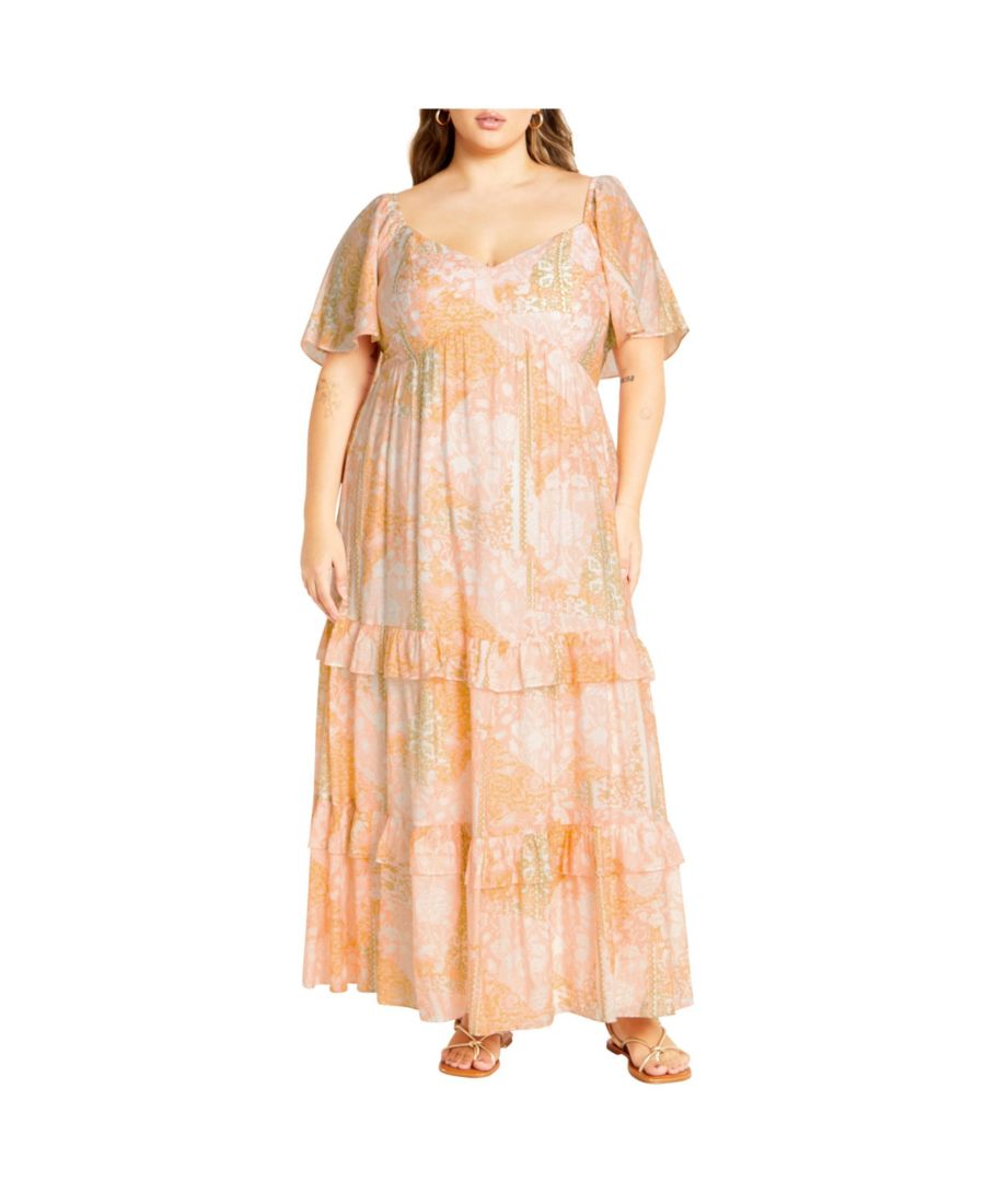 Женское макси-платье с принтом Marci CITY CHIC, Sunkissed
Женское макси-платье с принтом Marci CITY CHIC, Sunkissed