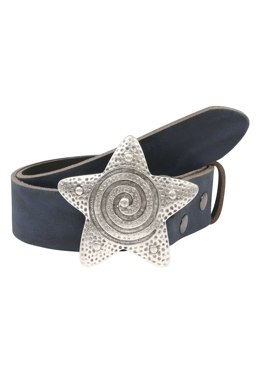 Кожаный ремень LIFEBULT by showroom 019° с кованой звездообразной застежкой Rettungsring By Showroom 019°, синий
Кожаный ремень LIFEBULT by showroom 019° с кованой звездообразной застежкой Rettungsring By Showroom 019°, синий