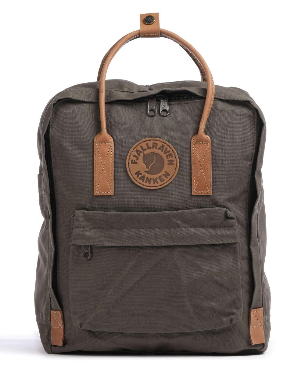 Канкен Нет. 2 рюкзака из органического хлопка и переработанного полиэстера Fjällräven, зеленый