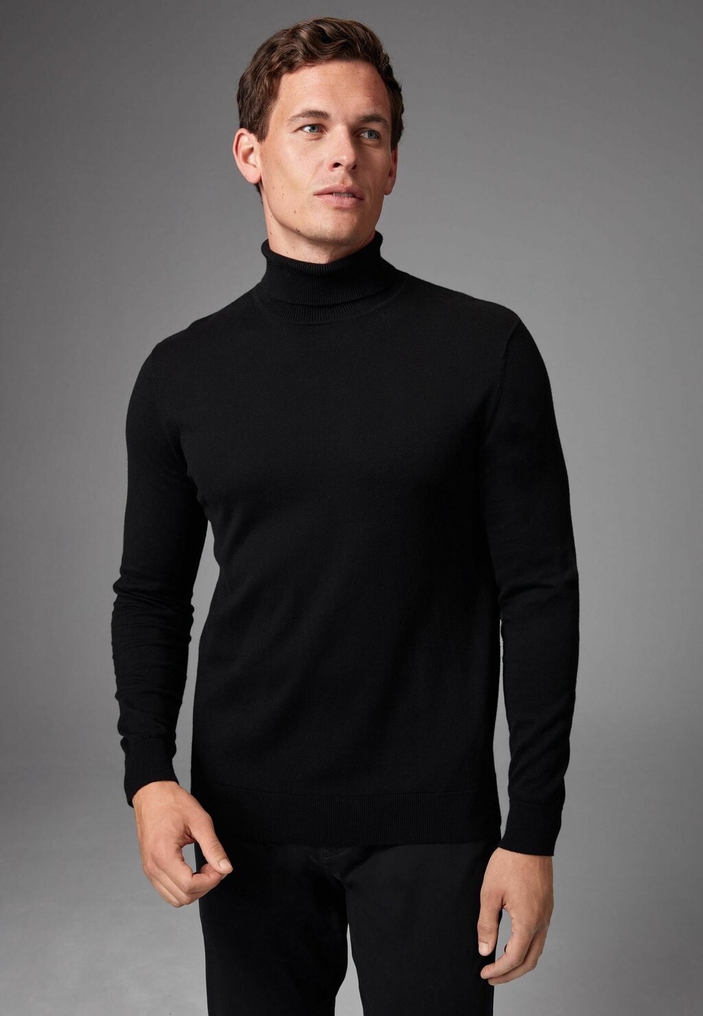 Джемпер LONG SLEEVE ROLL NECK REGULAR FIT Next, черный
Джемпер LONG SLEEVE ROLL NECK REGULAR FIT Next, черный