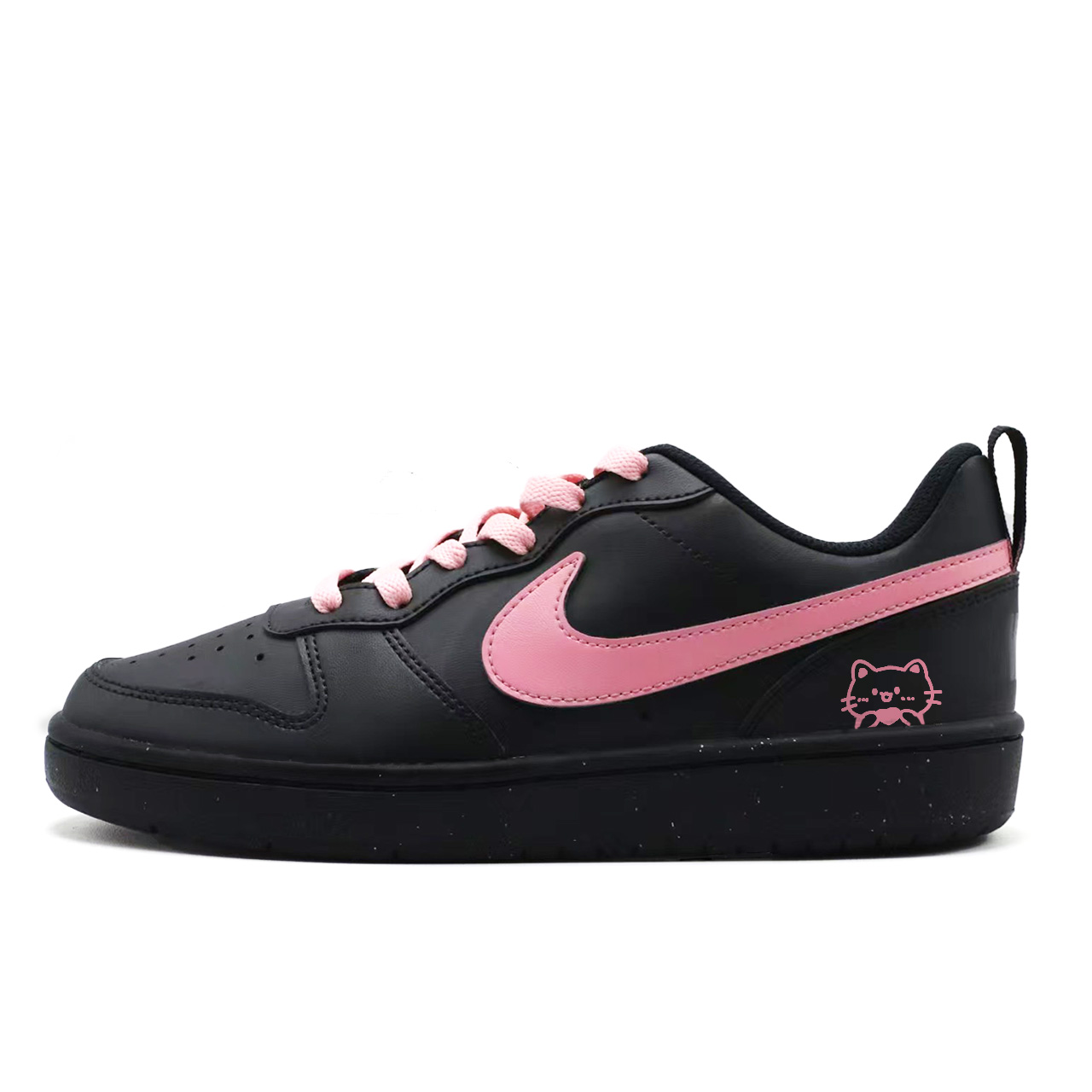 Nike Кроссовки для скейтбординга Court Borough Black Pink Cat Slip Resistant Low top Kids' Pink
Nike Кроссовки для скейтбординга Court Borough Black Pink Cat Slip Resistant Low top Kids' Pink