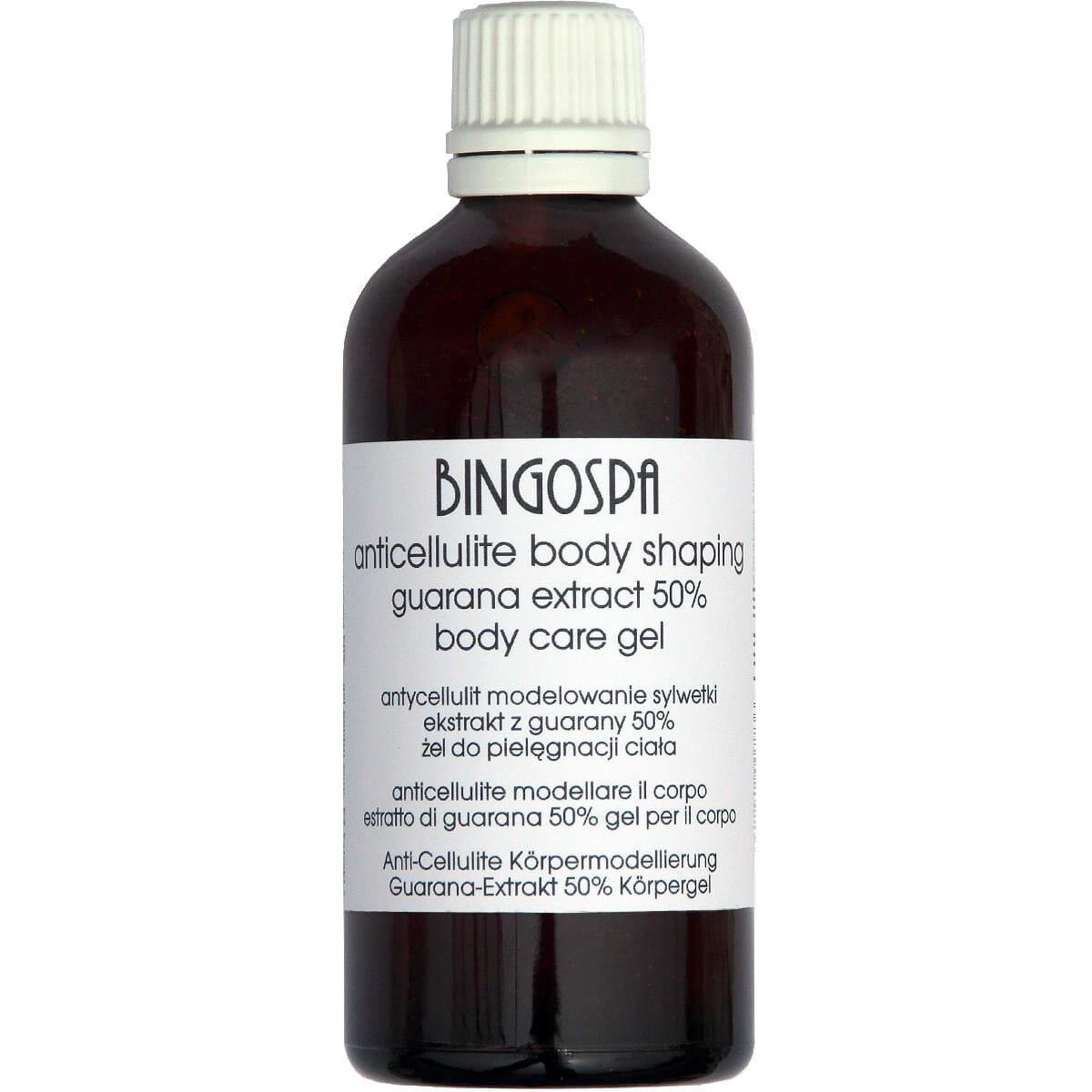 BINGOSPA, Липолиз от целлюлита, экстракт гуараны, 50% гель для ухода за телом, 100 мл
BINGOSPA, Липолиз от целлюлита, экстракт гуараны, 50% гель для ухода за телом, 100 мл