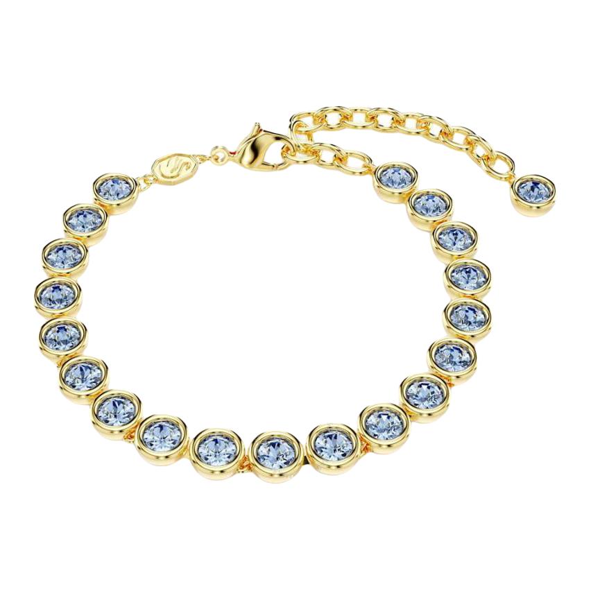 Swarovski Imber Crystal, браслет с позолотой для женщин, синий
Swarovski Imber Crystal, браслет с позолотой для женщин, синий