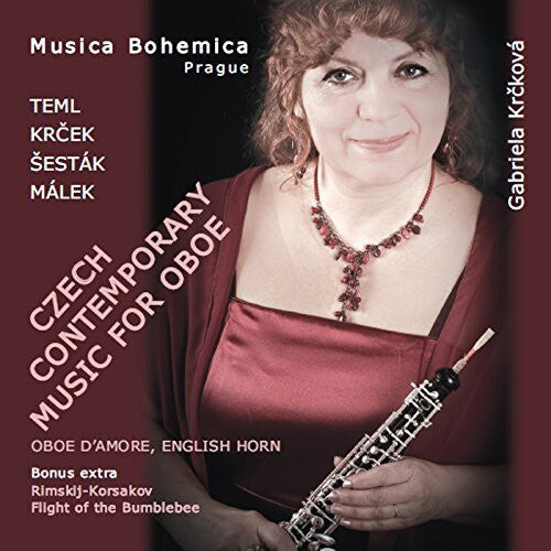 CD диск Teml / Krcek / Sestak / Krckova / Musica Bohemica: Czech Contemporary Music for Oboe
CD диск Teml / Krcek / Sestak / Krckova / Musica Bohemica: Czech Contemporary Music for Oboe