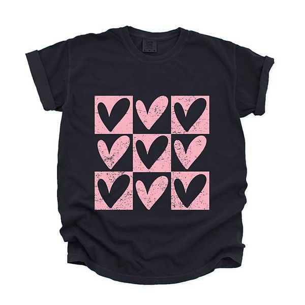 Футболка с принтом в клетку и розовым сердцем, women's garment dyed Simply Sage Market, Black, Розовый, Футболка с принтом в клетку и розовым сердцем, women's garment dyed Simply Sage Market, Black
Футболка с принтом в клетку и розовым сердцем, women's garment dyed Simply Sage Market, Black, Розовый, Футболка с принтом в клетку и розовым сердцем, women's garment dyed Simply Sage Market, Black