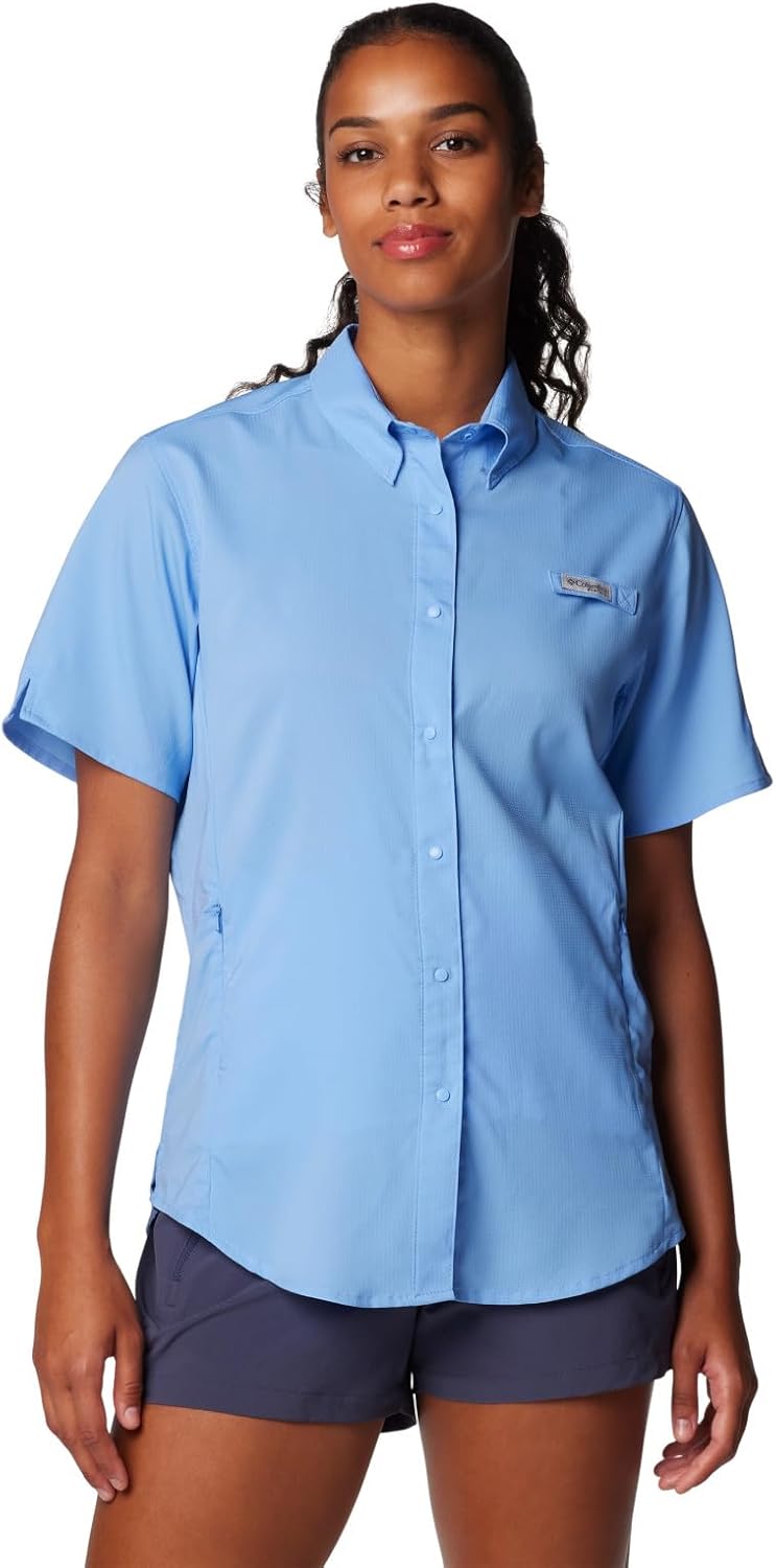 Женская рубашка Columbia PFG Tamiami II с короткими рукавами, White Cap
Женская рубашка Columbia PFG Tamiami II с короткими рукавами, White Cap