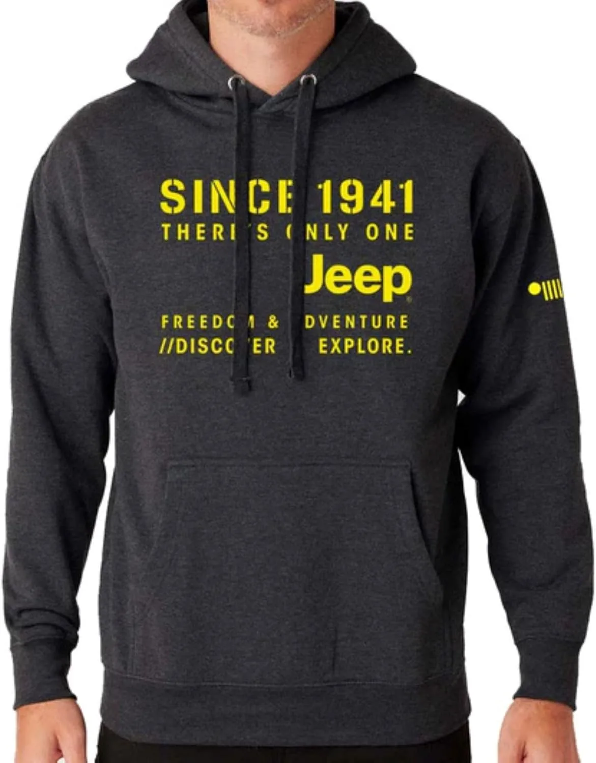 Толстовка с капюшоном Jeep с передним карманом-кенгуру, цвет Heather Charcoal
Толстовка с капюшоном Jeep с передним карманом-кенгуру, цвет Heather Charcoal