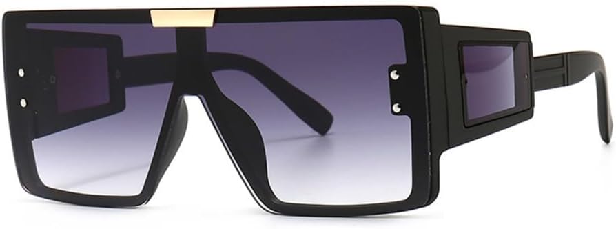 Современные солнцезащитные очки большого размера квадратной формы для женщин и мужчин, ретро-очки в сиамской оправе, трендовый товар, защита от УФ-излучения UV400 generic, Gray
Современные солнцезащитные очки большого размера квадратной формы для женщин и мужчин, ретро-очки в сиамской оправе, трендовый товар, защита от УФ-излучения UV400 generic, Gray