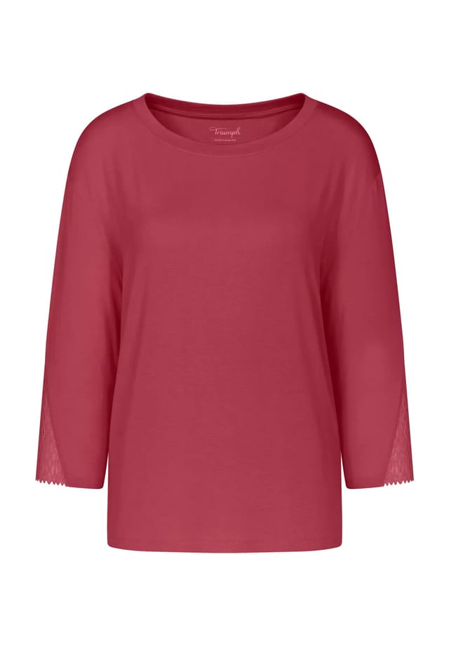 Верх пижамы Aura Spotlight с рукавами 3/4 и кружевными деталями Triumph, цвет 7831 strawberry
Верх пижамы Aura Spotlight с рукавами 3/4 и кружевными деталями Triumph, цвет 7831 strawberry