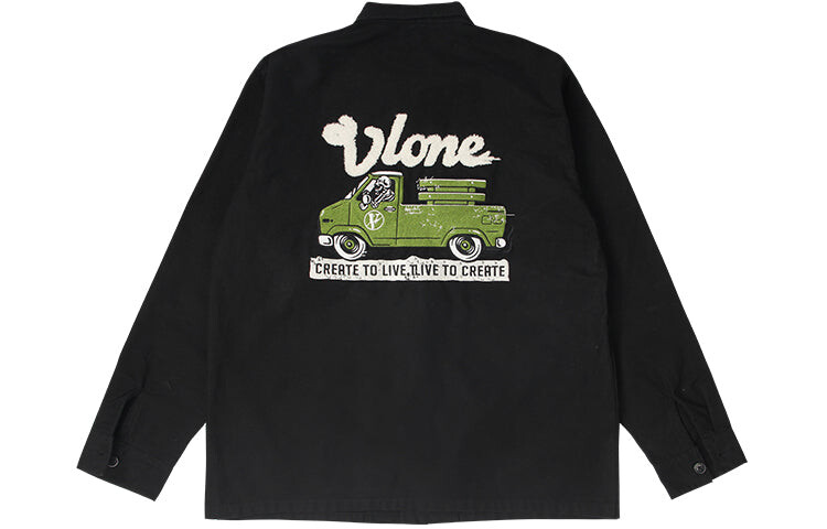 Рубашка унисекс Vlone, чёрный
Рубашка унисекс Vlone, чёрный