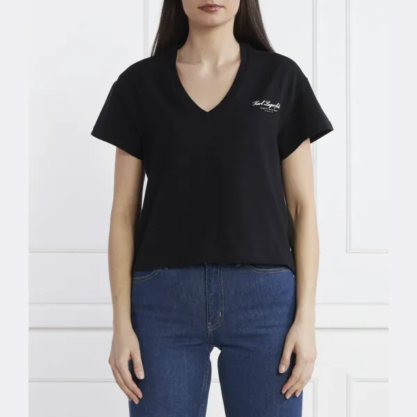 Футболка стандартного кроя Hotel karl Karl Lagerfeld, черный
Футболка стандартного кроя Hotel karl Karl Lagerfeld, черный